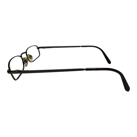 Persol 2154-V‎ Eyeglasses Frames Brown Metal Square Men\'s Eyeglasses H3227 main image 8